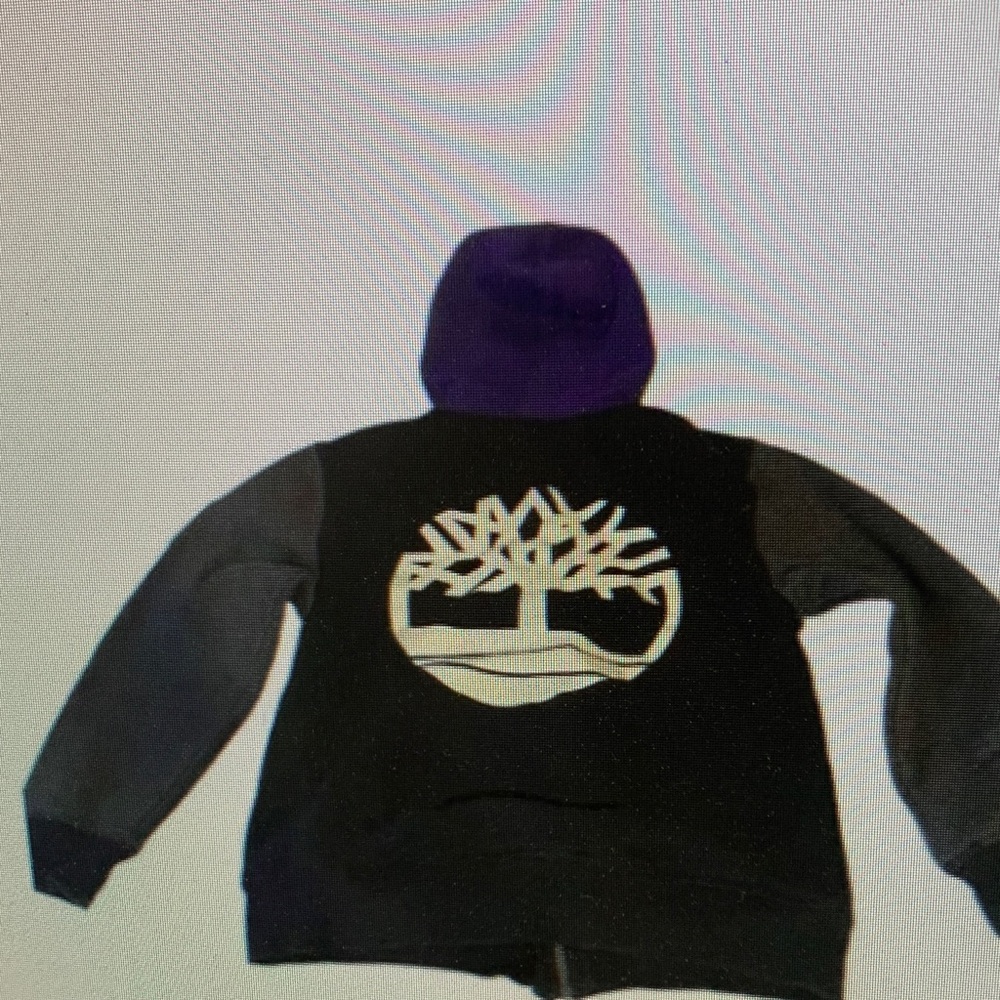 Kids Black and Purple Jacket